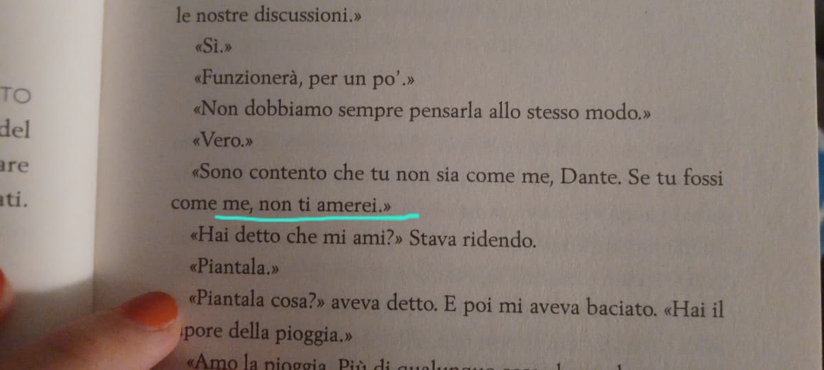 Ma già dal secondo capitolo? OIII IO NON SONO ABITUATA 