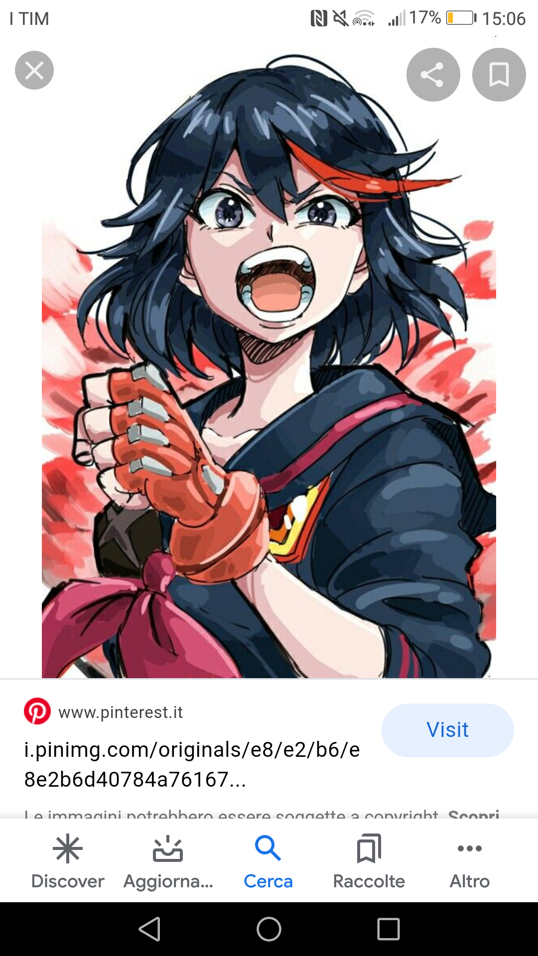 Non so perché ma trovo che Ryuko sia super sexy in questo disegno