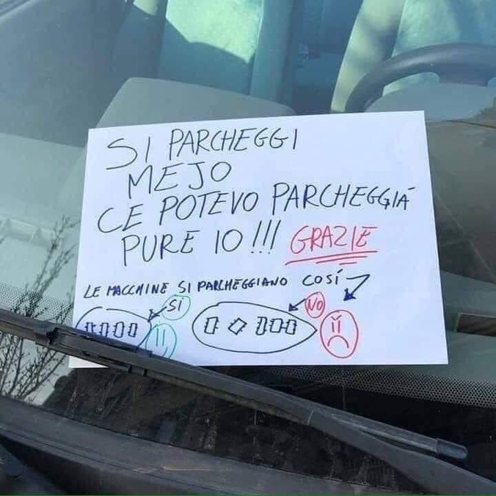 Imparate a parcheggiare!