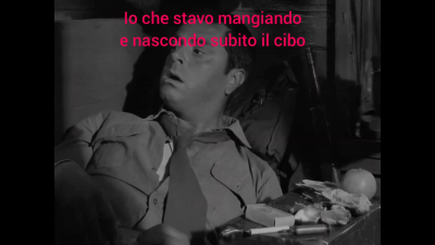 ripropongo sto meme che mi sono impegnato avendo la manualità di un castoro nel mettere le scritte