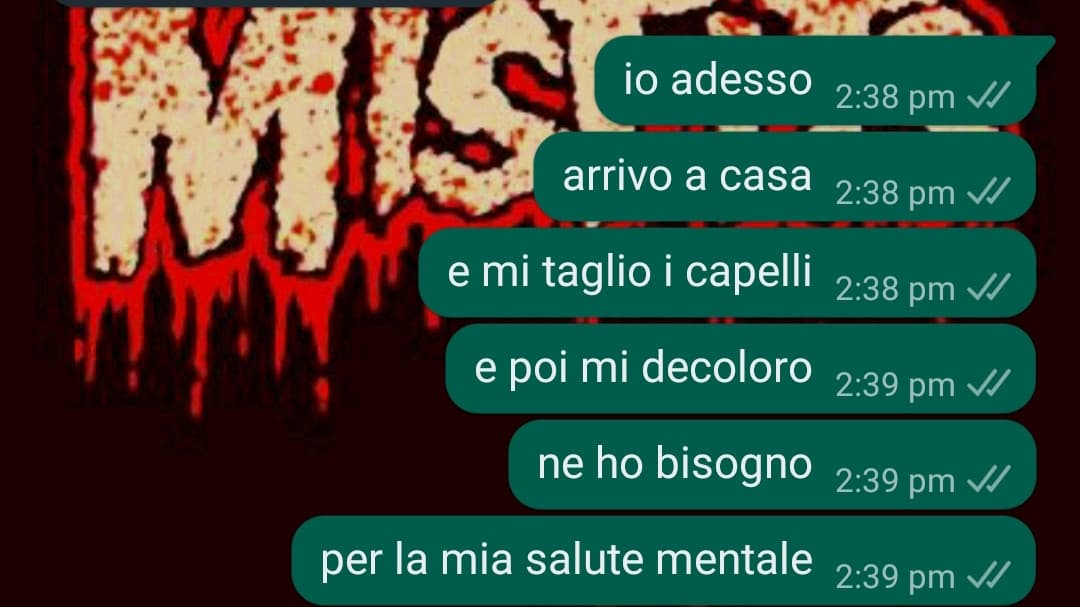 settimana di merda