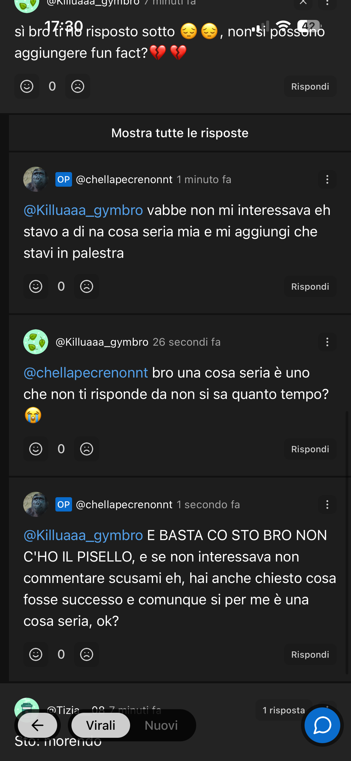 ditemi che è tutto nella mia mente