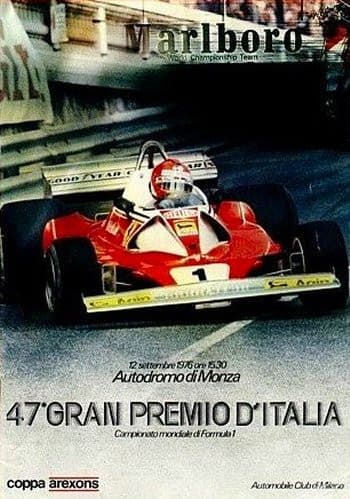 1976: XLVII Gran Premio d'Italia - La terza vittoria di Peterson e il miracolo di Lauda.