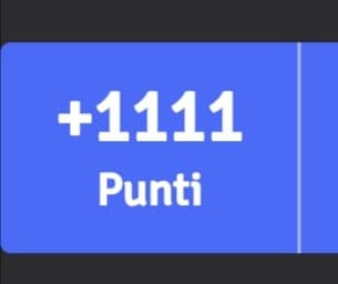 Questa cosa succede ogni 1111 punti? 