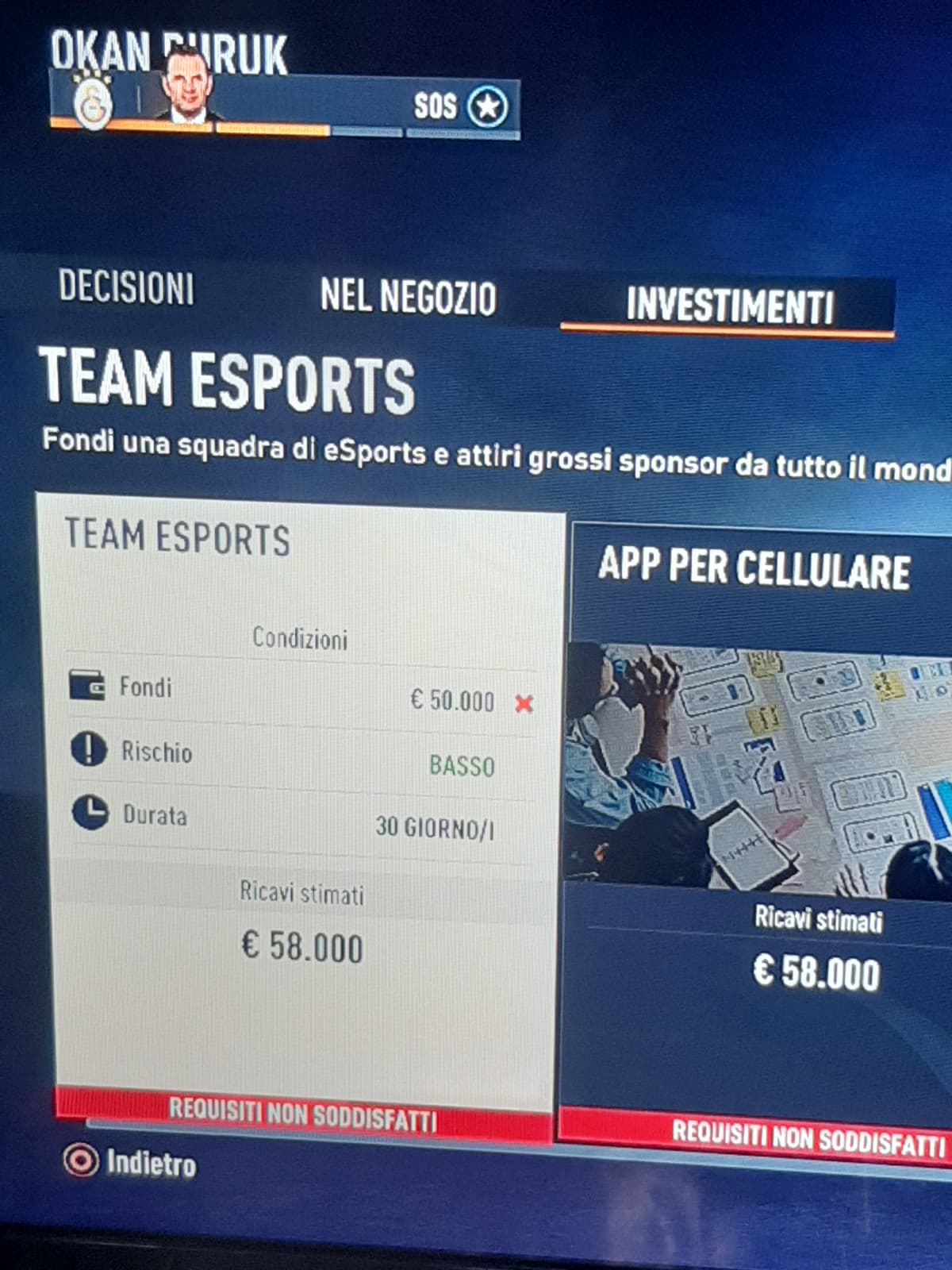 raga ma in questo gioco c'é Mattia Ruta a darmi dei consigli su come investire? No perché sennò mi sa che il mio calciatore vada in bancarotta 