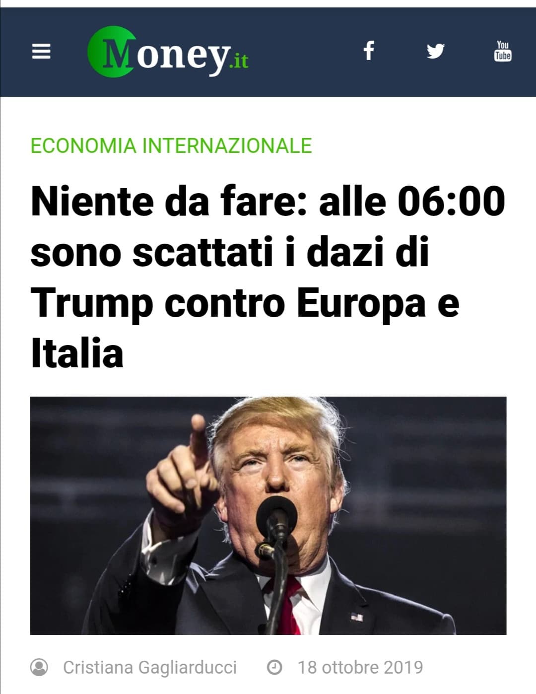 Ma che se ne vada a fare in culo