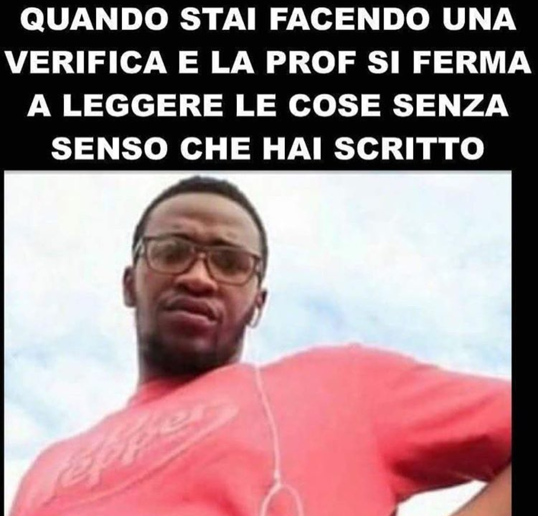 E lì ti parte l'ansia