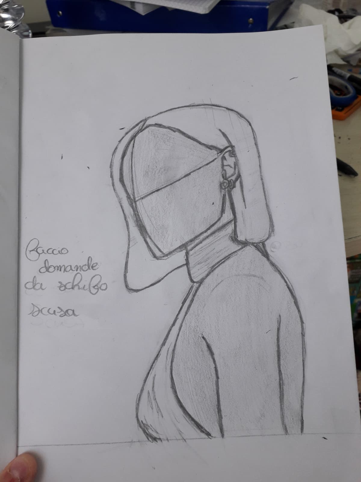 Boh pensavo di aprire una pagina insta con disegni in questo stile (mezzo realistico ma senza volto) che dite?