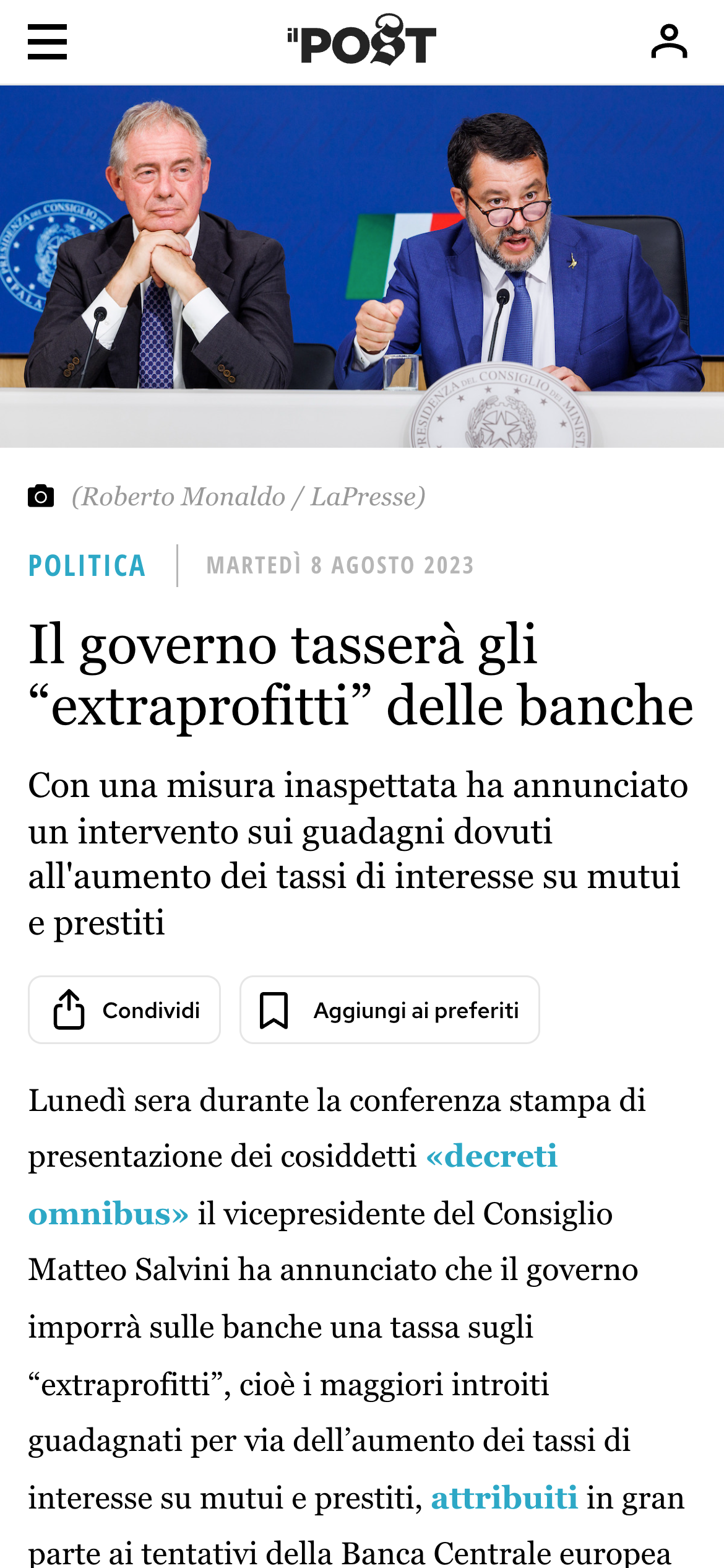 Raga ma quale destra, questo è il governo più di sinistra che ci sia mai stato 