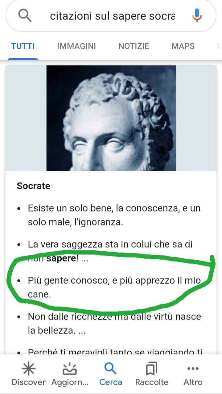 Socrate uno di noiii