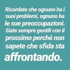 Io sono sempre gentile perché bisogna essere gentili. Cercate anche voi di essere gentili senza insultare a caso e offendere. Le parole possono fare male ed essere molto cattive. Così vi farete solo nemici e verrete allontanati. Vi farete solo più male. La