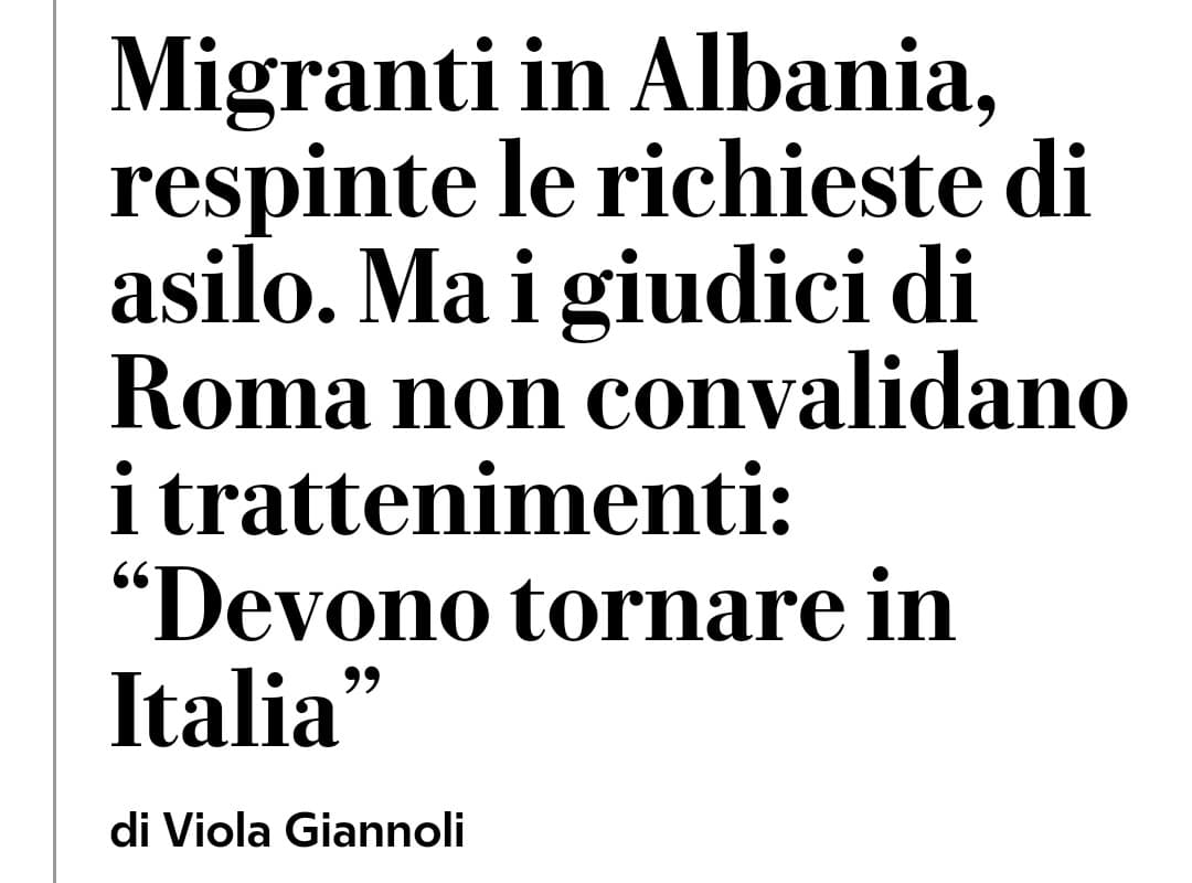 Mi verrebbe da ridere, se non fosse che per sta stronzata abbiamo speso mezzo miliardo di euro.