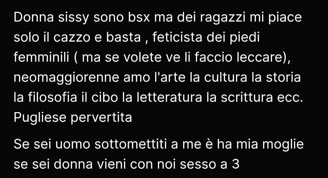 "la cultura" e ci sono più errori che in un tema di quinta elementare 💀