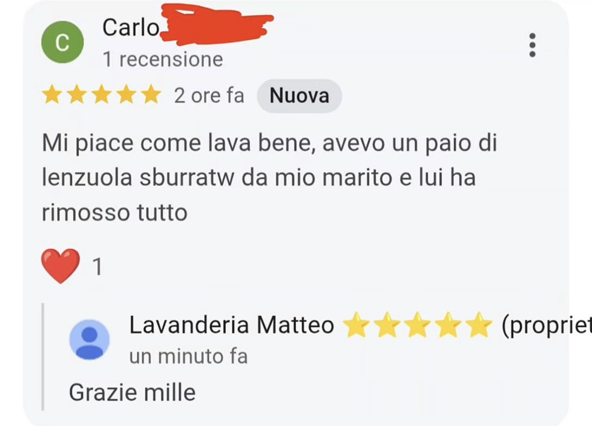 Signora!!! Ma cosa scrive!!!
