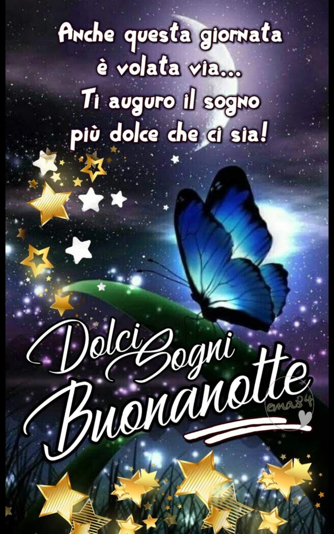 Notte notte a tutti dalla nonnina di Insegreto💕💫