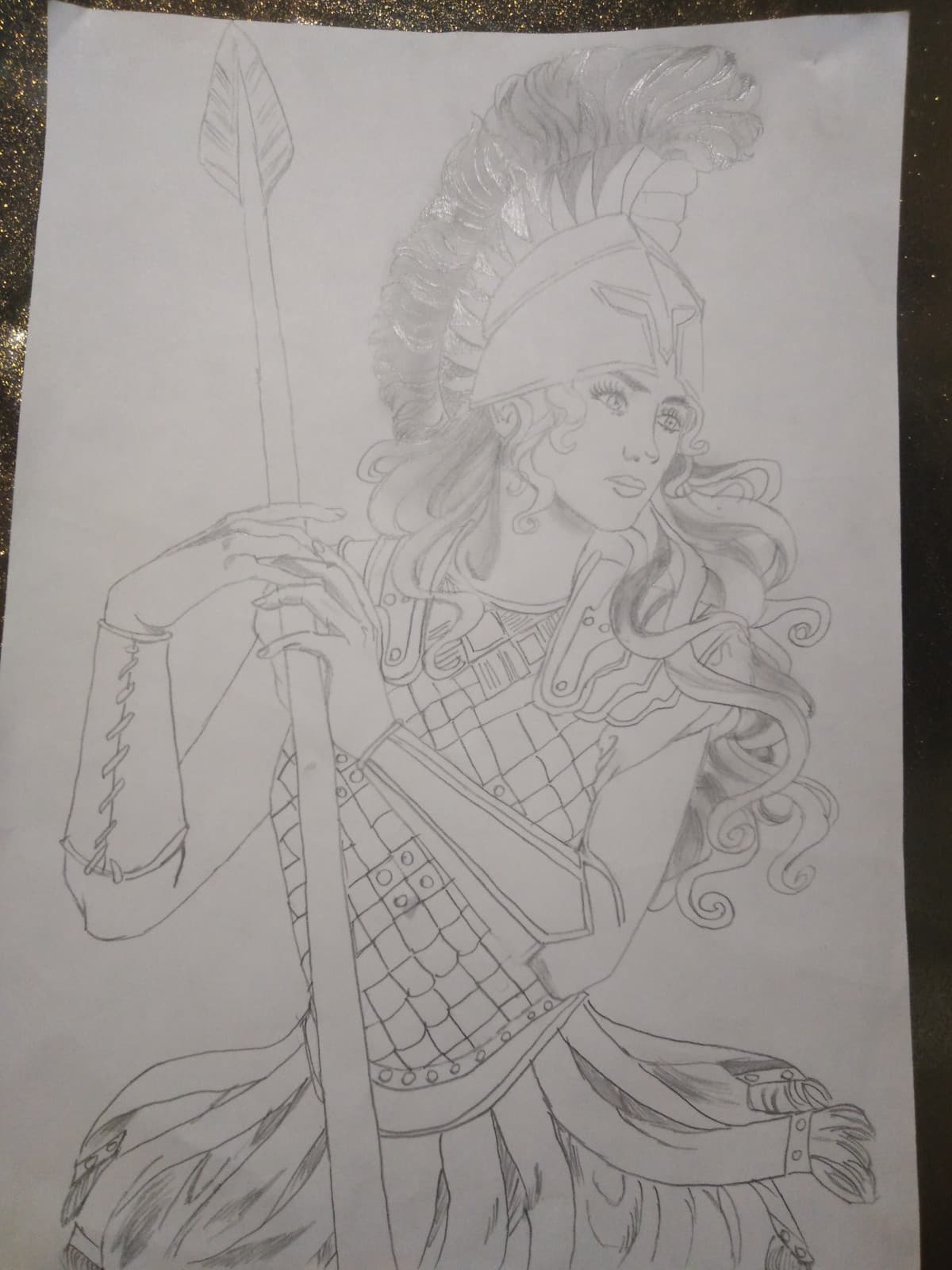 Finalmente ho finito questo disegno ?
