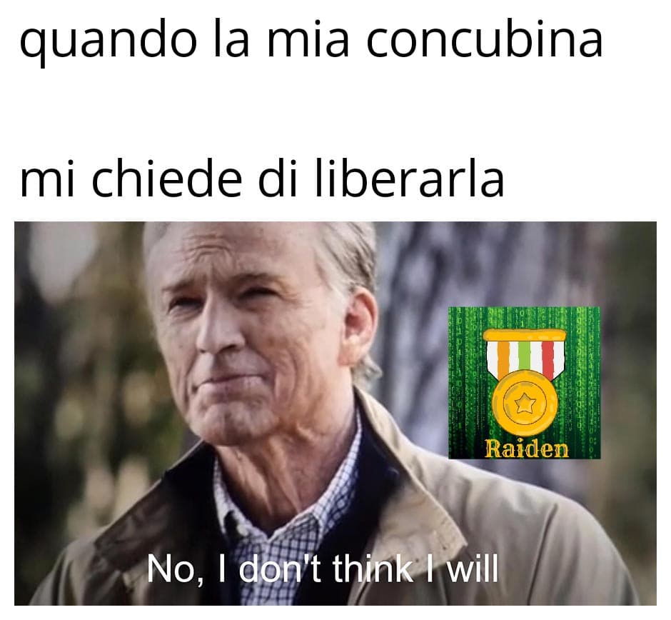 No non lo farò