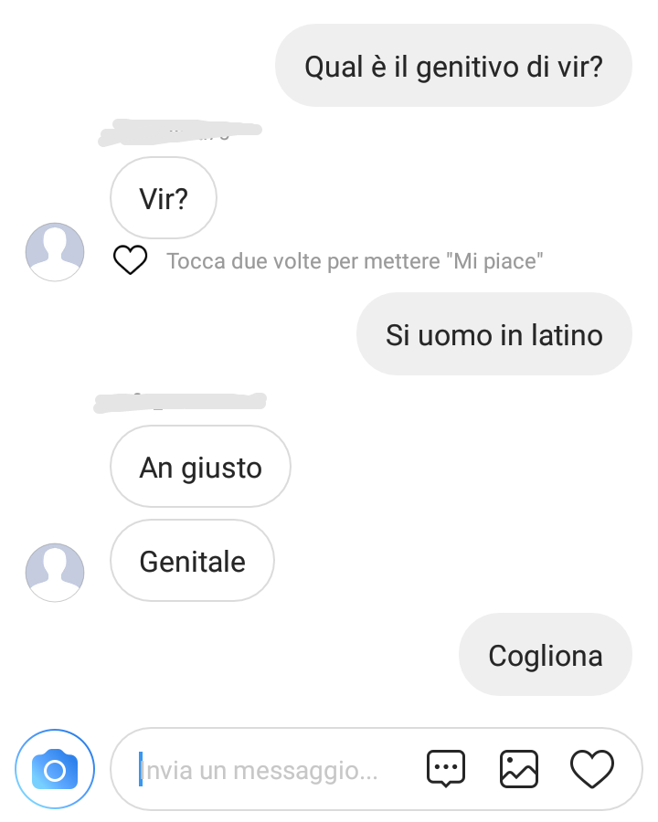 Quando il latino ti dà alla testa 