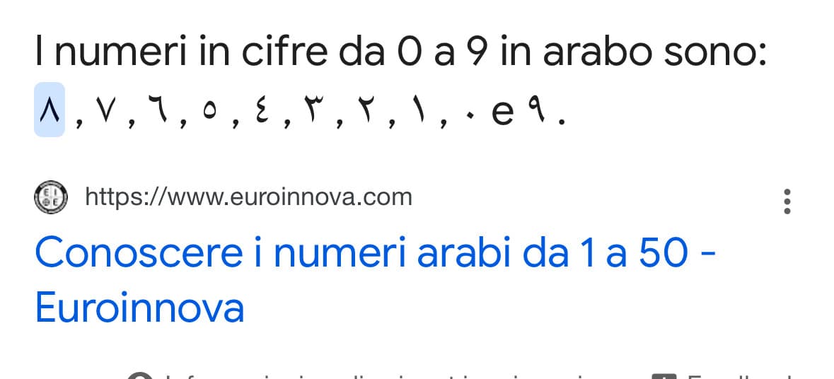 non credo proprio che quelli siano i numeri arabi…