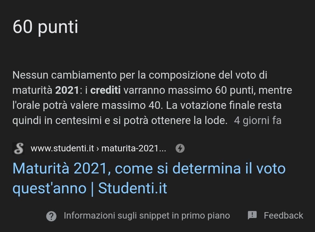 Ho appena scoperto che anche se all'esame facessi un disastro e prendessi insufficiente, passerei comunque l'esame???