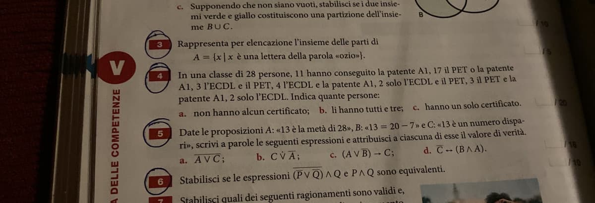 se potete mi potreste spiegare l’esercizio 4?