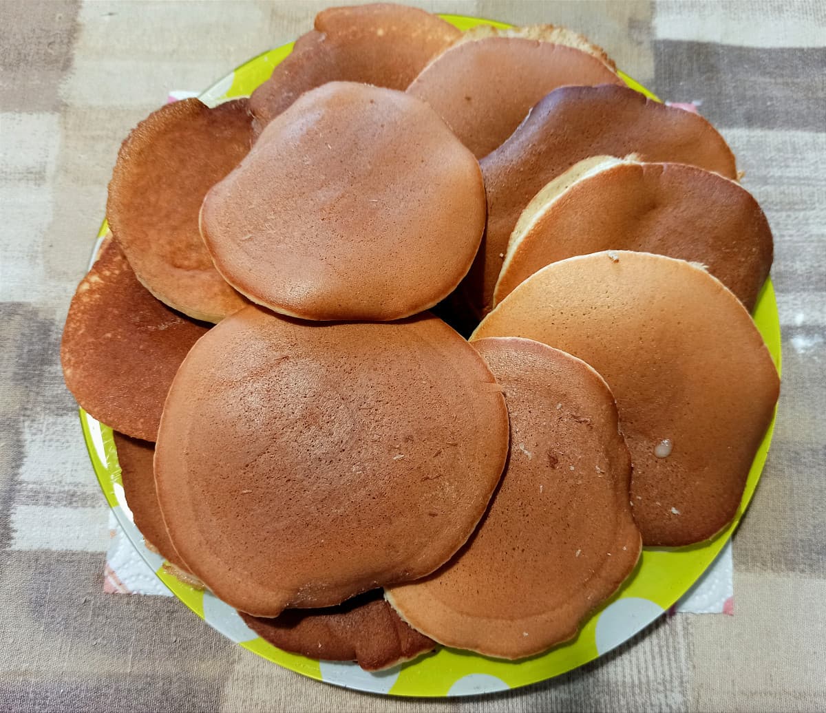 Ho fatto i Dorayaki e mi sono venuti bene, sono così contento 😭