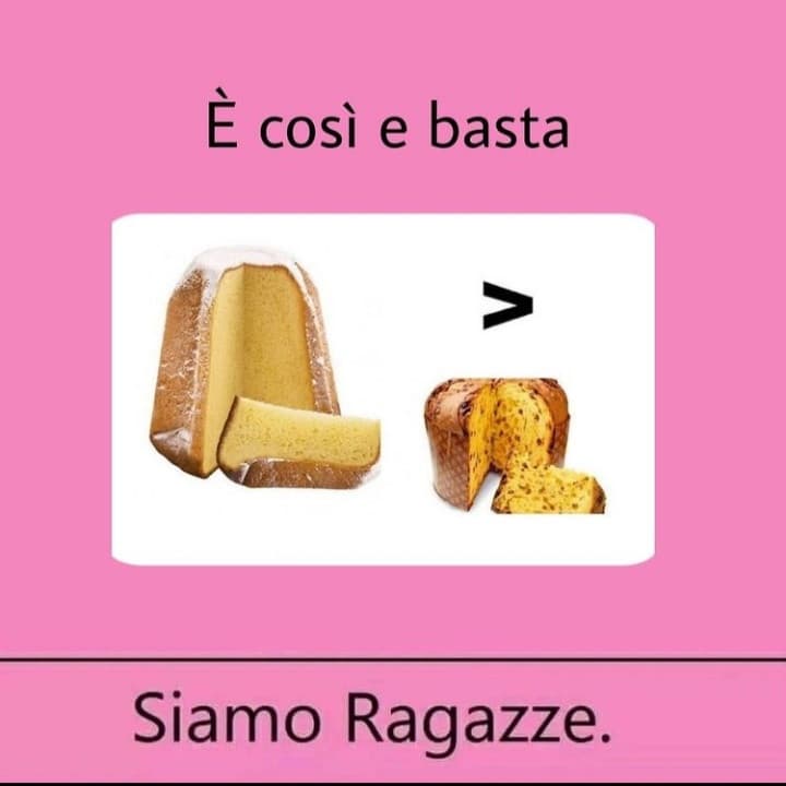 Pandoro>>>>>panettone