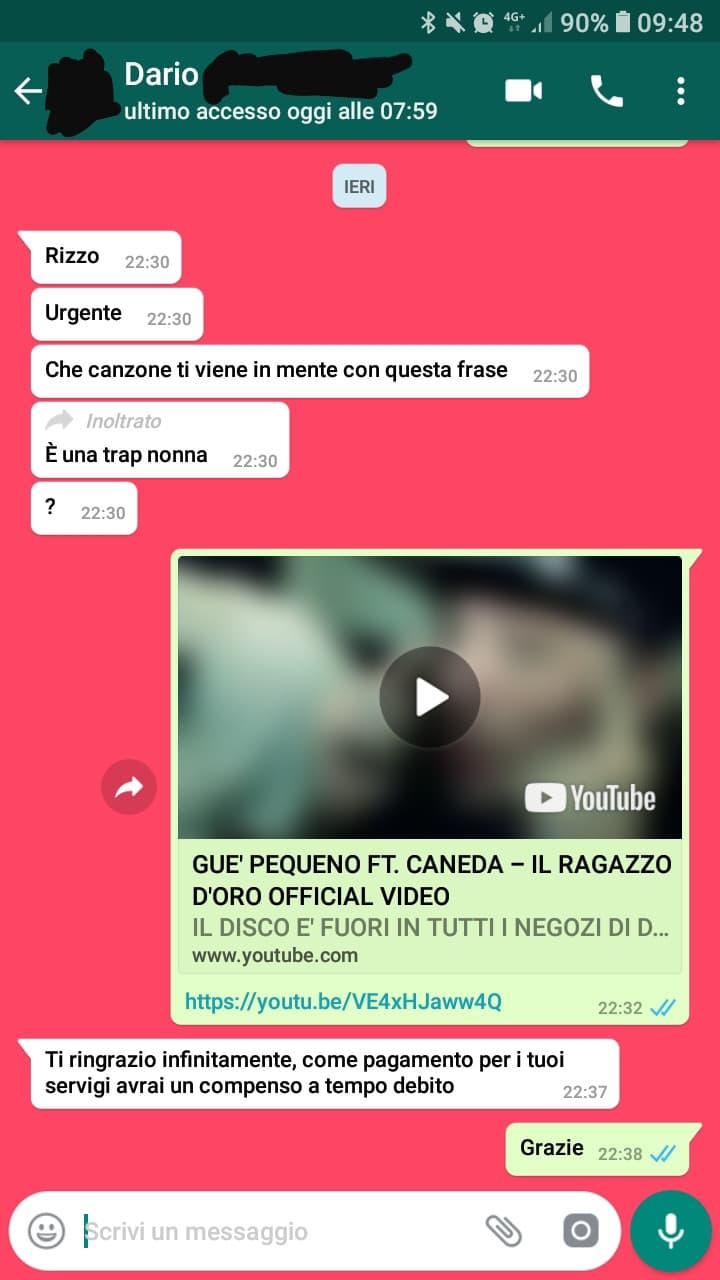 Se la capite subito vi voglio bene.