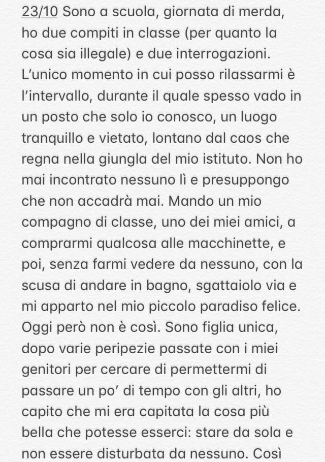 È il mio primo shout e volevo un parere su questa storia che sto scrivendo. Per favore, leggetela, fatemi sapere se vi piace e se volete leggere la seconda parte. Grazie ♥️