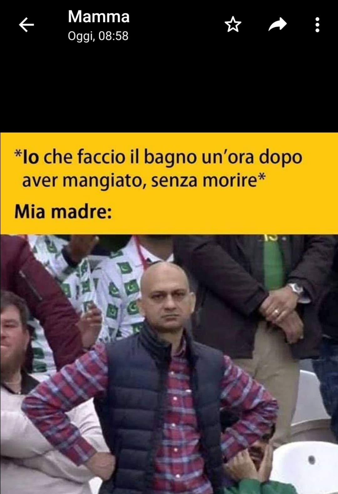 RAGA MIA MADRE MI HA MANDATO UN MEMEEEE