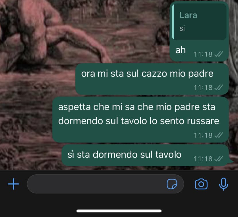 e non sto scherzando 