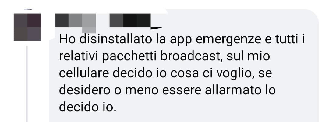 Abbiamo anche i negazionisti dei servizi di emergenza 