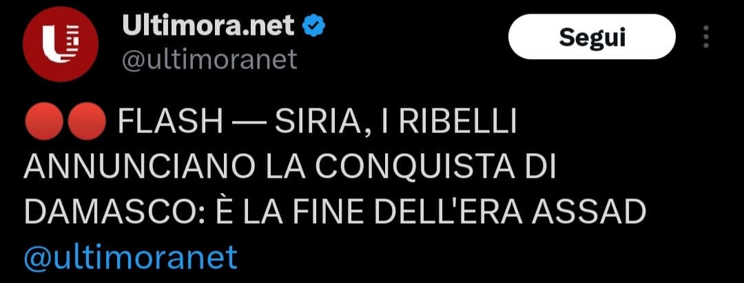 Lasciando stare l'uso improprio del termine "ribelli", mi fa specie vedere come ancora oggi gli occidentali abbiano il feticcio del terrorismo.