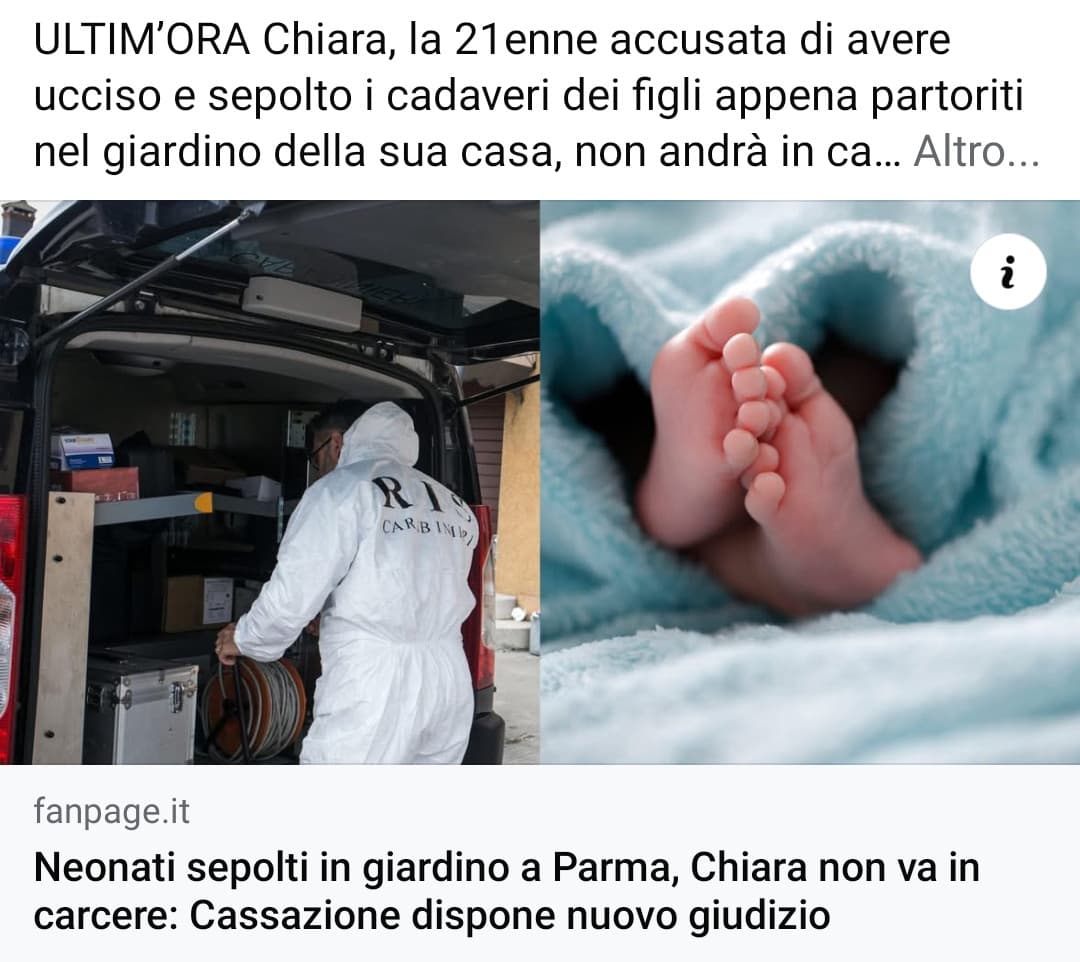 Ma come stracazzo è possibile non dare almeno 20 anni di carcere ad un'omicida plurima?