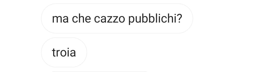 qualcuno gli dia un calmante😧