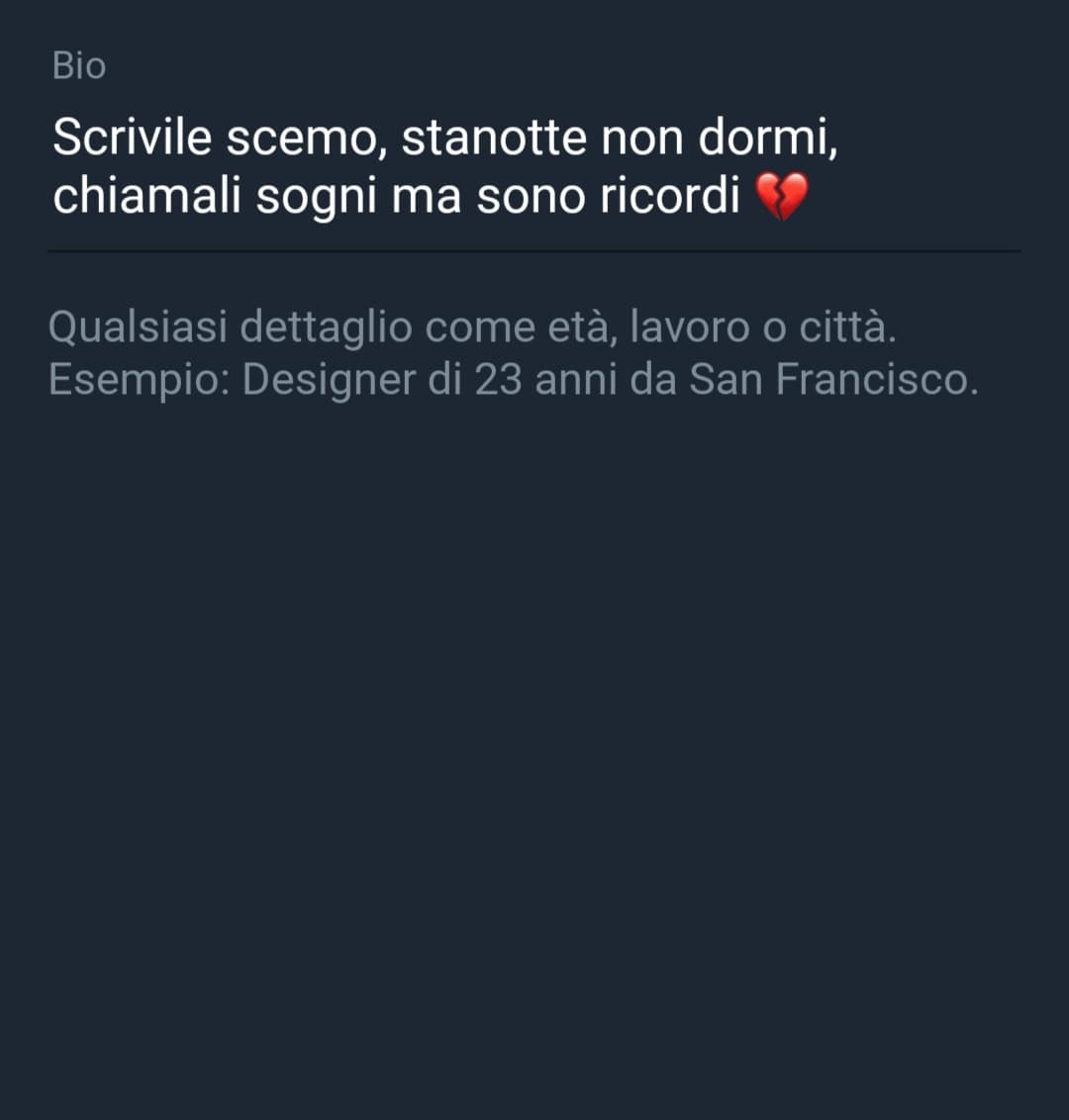 HA DETTO CHE GLI PIACCIO AAA 