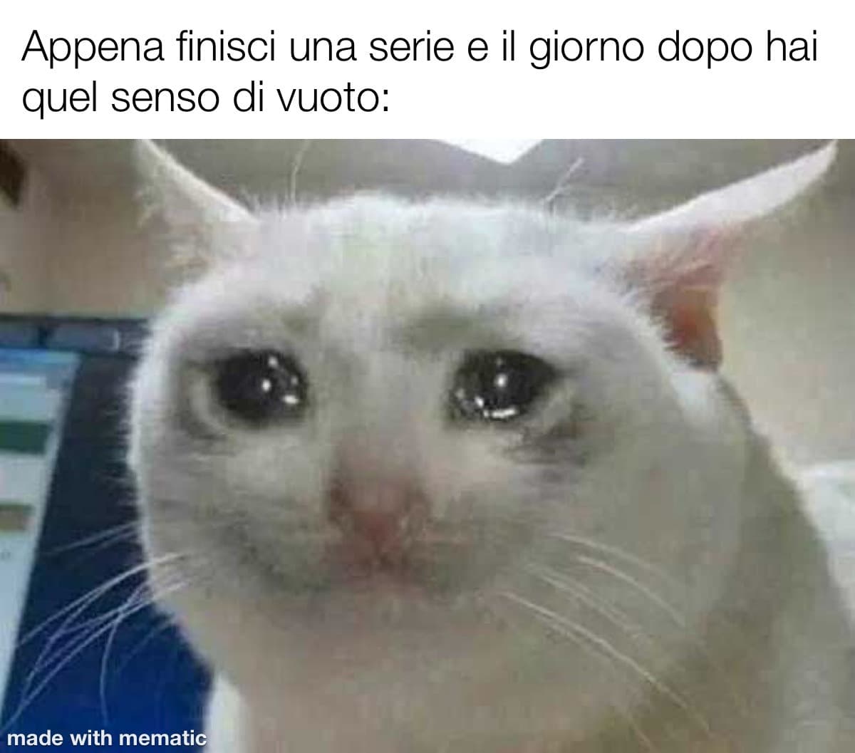 Cioè sta serie è BBellissima dopo come faccio senza questa serie io piango