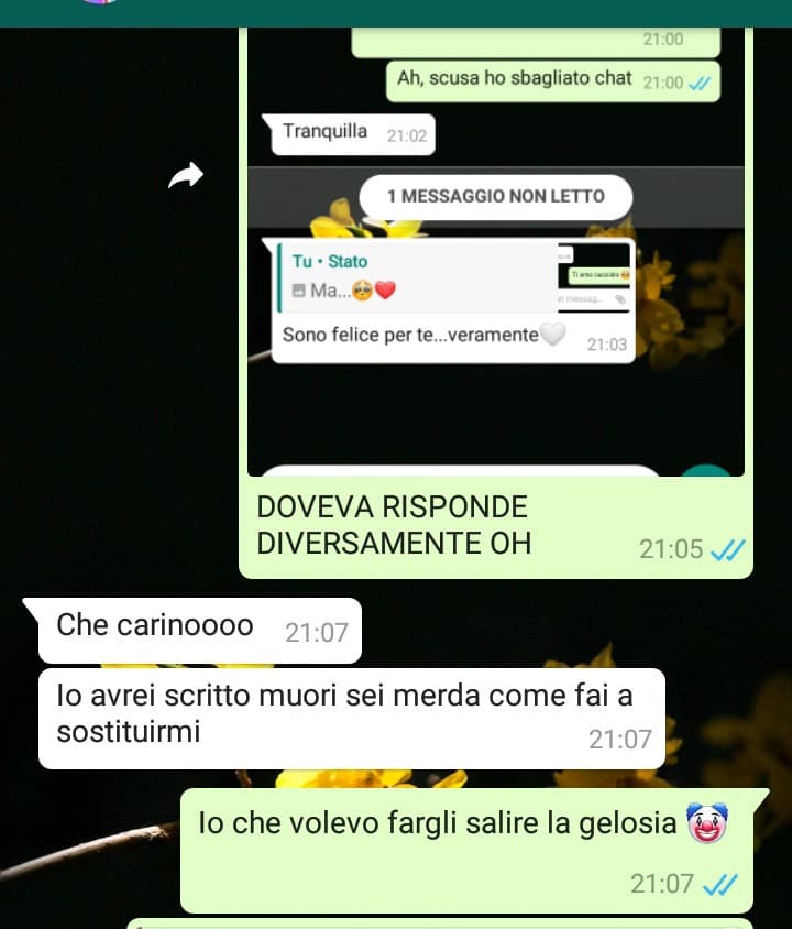 Quando vuoi fare scoppiare l'ex di gelosia: