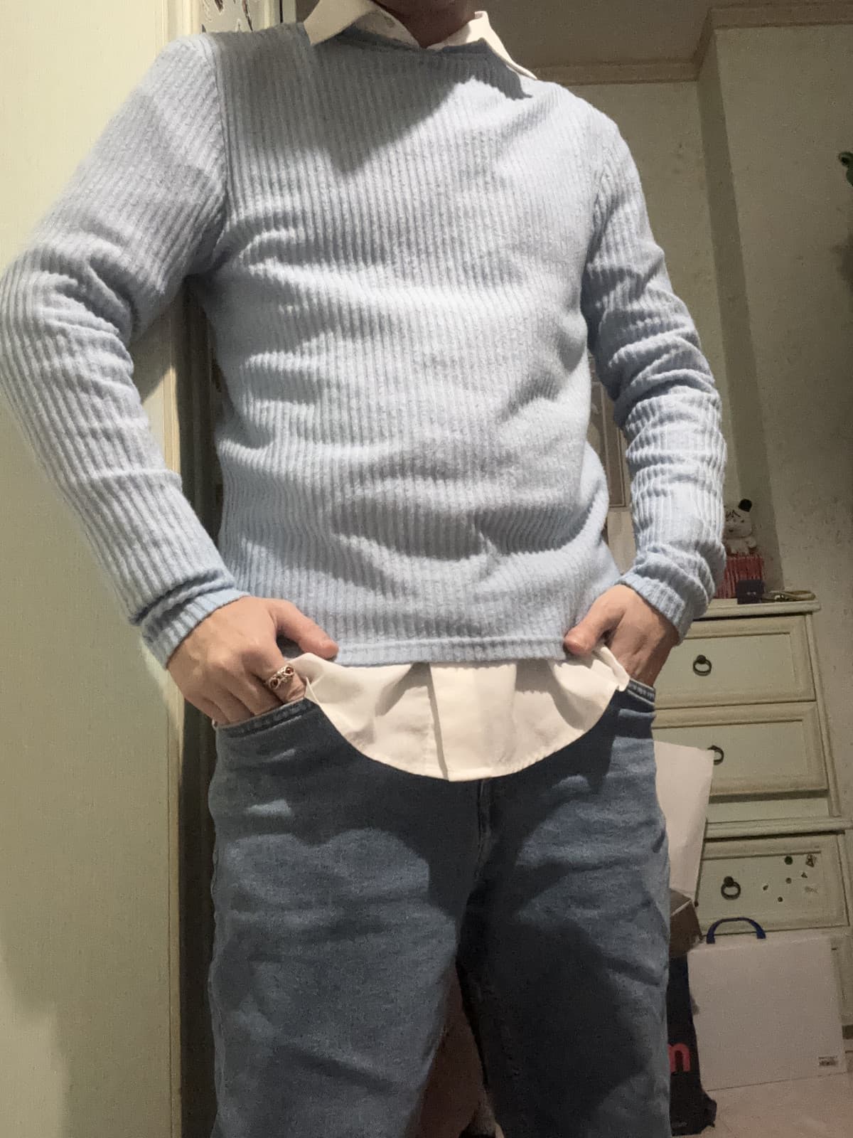 Oggi koan più elegante, non è il mio stile ma mi piace