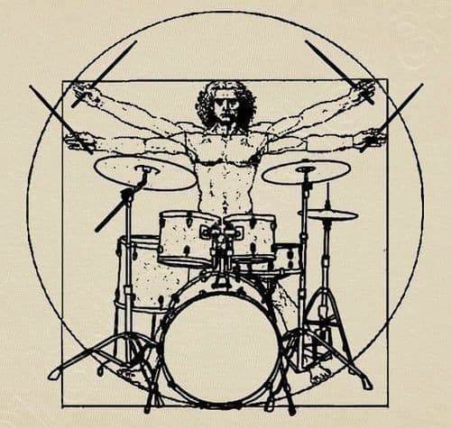 The Vitruvian drummer :)