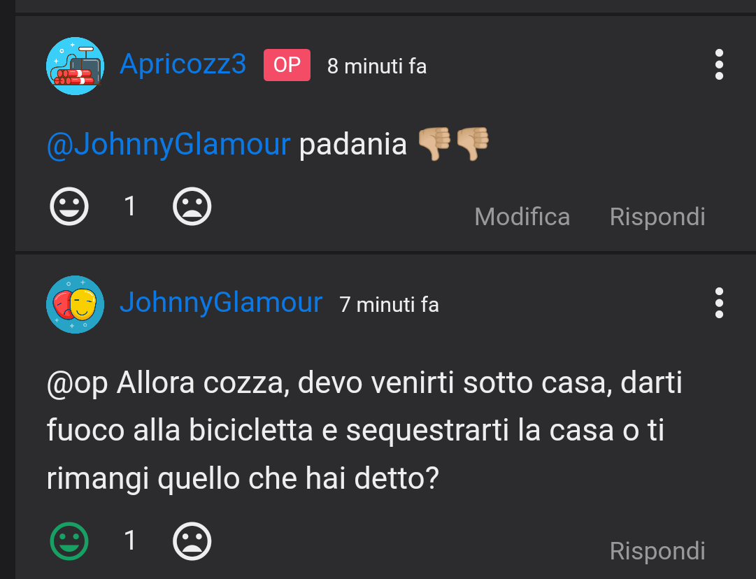 Ragazzi JG mi vuole uccidere voi che dite