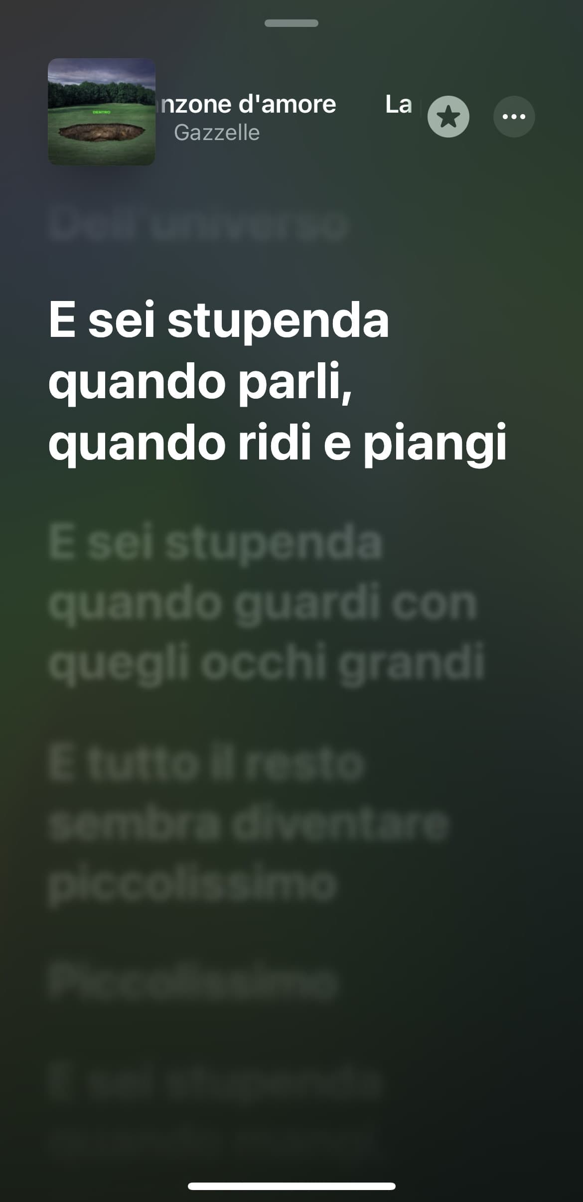 Questa stasera starà in loop nelle mie orecchie fino a quando non dormo 