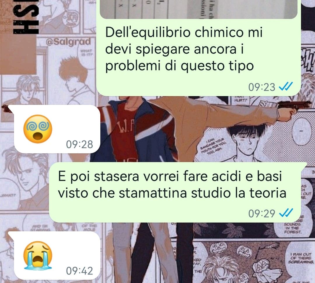 Mi sa che a mia mamma si é fritto il cervello