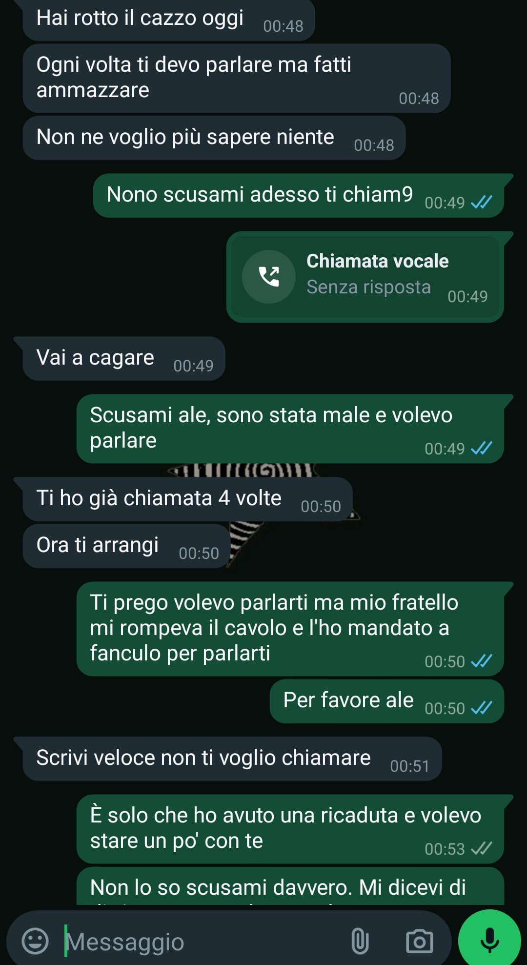 Se stasera non mi ammazzo veramente