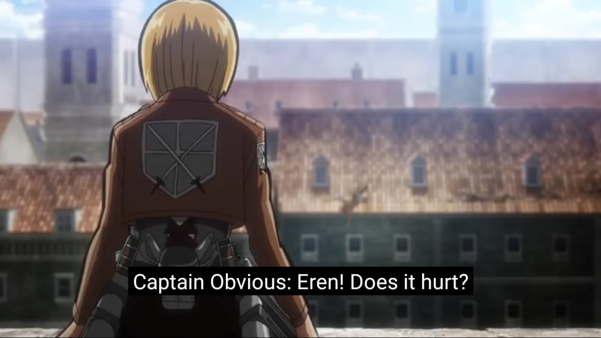 Sto guardando una parodia di AOT che si chiama A slap on titan e sto morendo