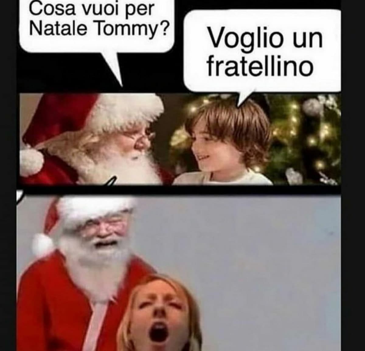 Babbo natale esaudisce sempre i desideri