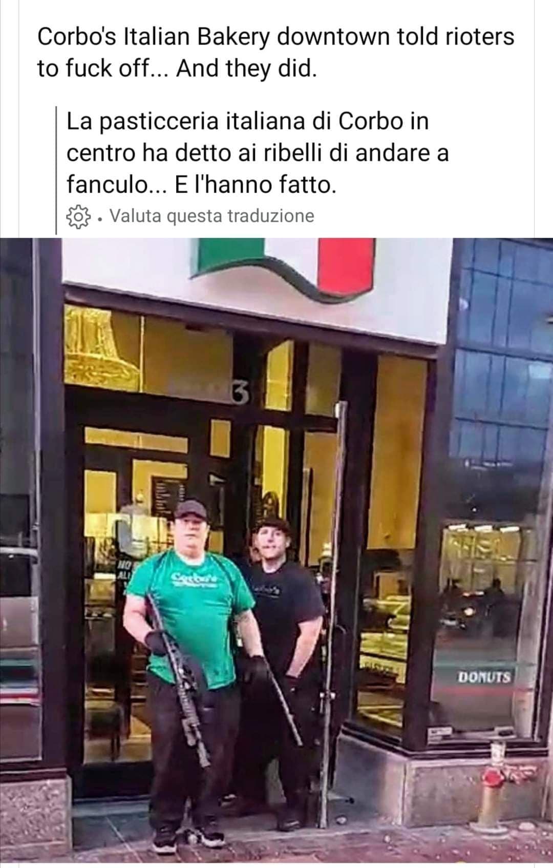 Don't fuck with Italians!! 