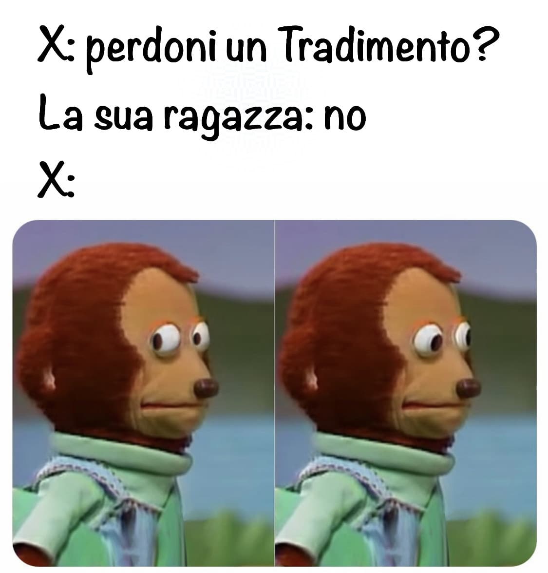 Meme mio che non riuscivo a postare