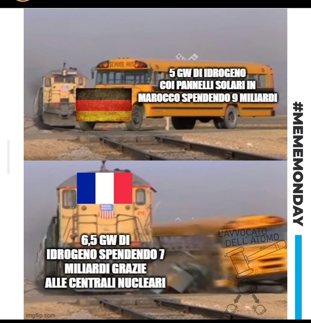 Non voglio offendere nessuno. Se volete possiamo discutere delle centrali nucleari nei commenti.