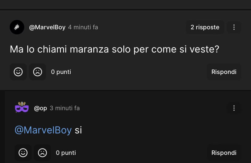 Una ragazzo se mette la tech o la tuta viene subito visto come maranza. Quindi come ignorante e bad boy. ☹️